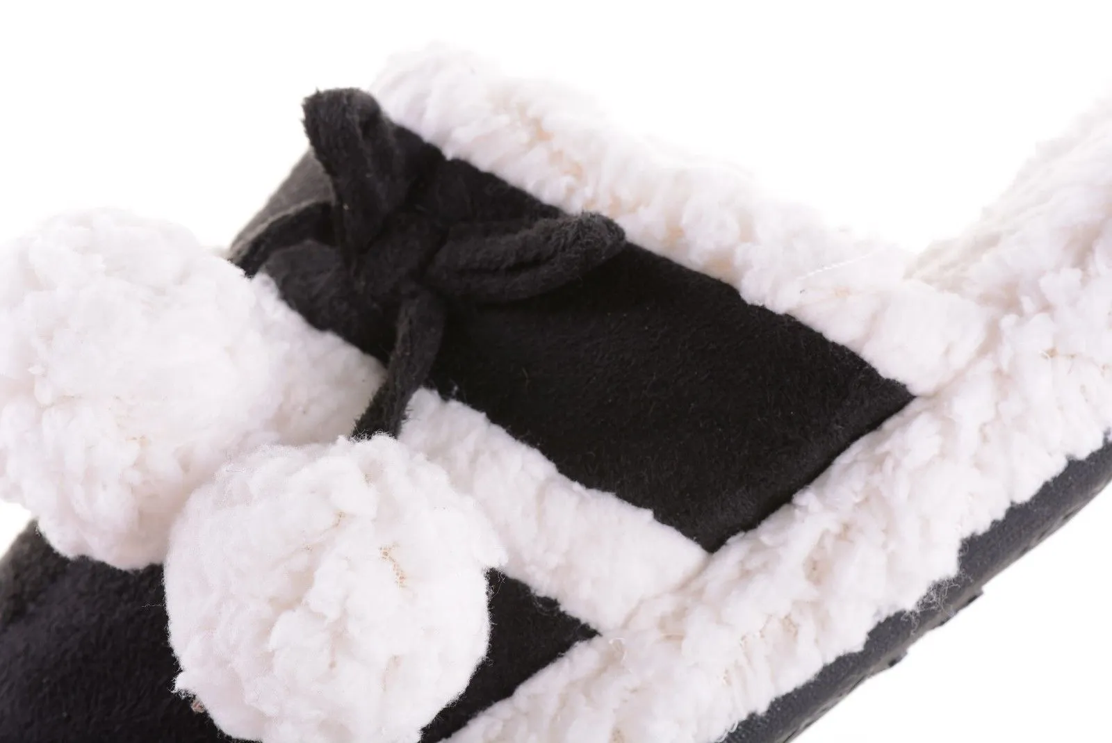 Charter Club Women's Memory Foam Slipper, Black Bootie (XL/ 11-12)