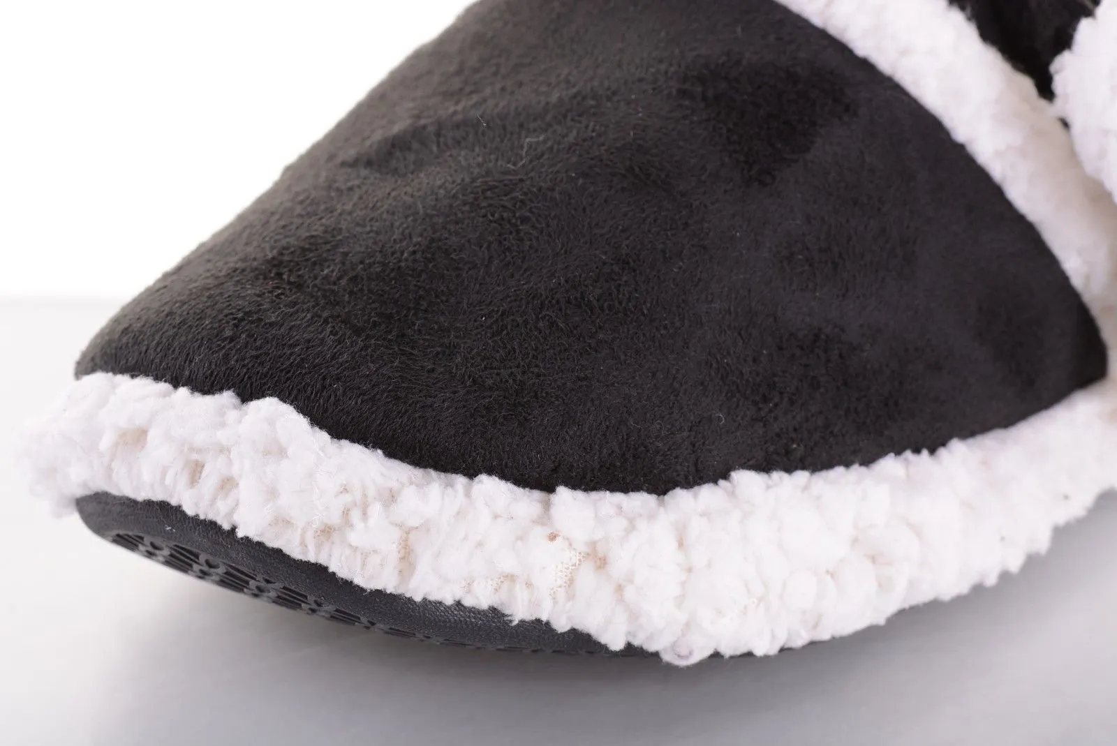Charter Club Women's Memory Foam Slipper, Black Bootie (XL/ 11-12)