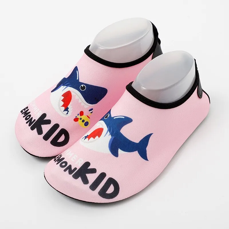 Children Quick Dry Non-Slip Barefoot Beach Seaside Water Shoes Outdoor Comfortable Aqua Shoe Boy Girl Soft Sufing Swimming Shoes