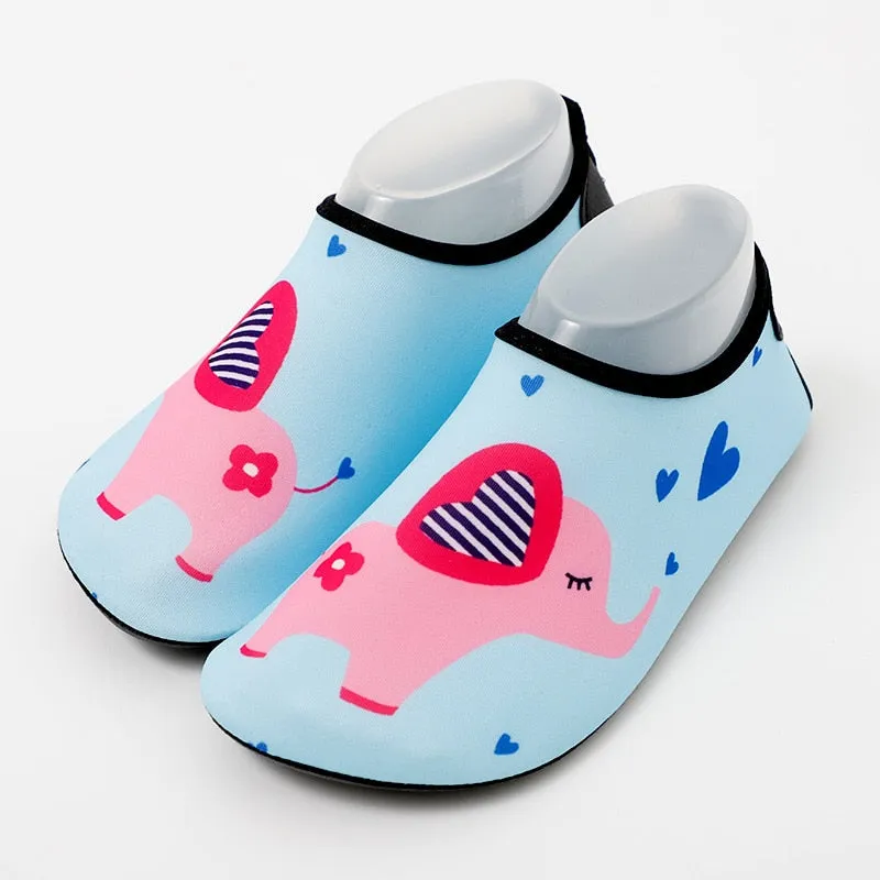 Children Quick Dry Non-Slip Barefoot Beach Seaside Water Shoes Outdoor Comfortable Aqua Shoe Boy Girl Soft Sufing Swimming Shoes