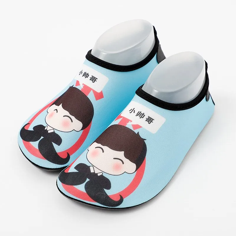 Children Quick Dry Non-Slip Barefoot Beach Seaside Water Shoes Outdoor Comfortable Aqua Shoe Boy Girl Soft Sufing Swimming Shoes