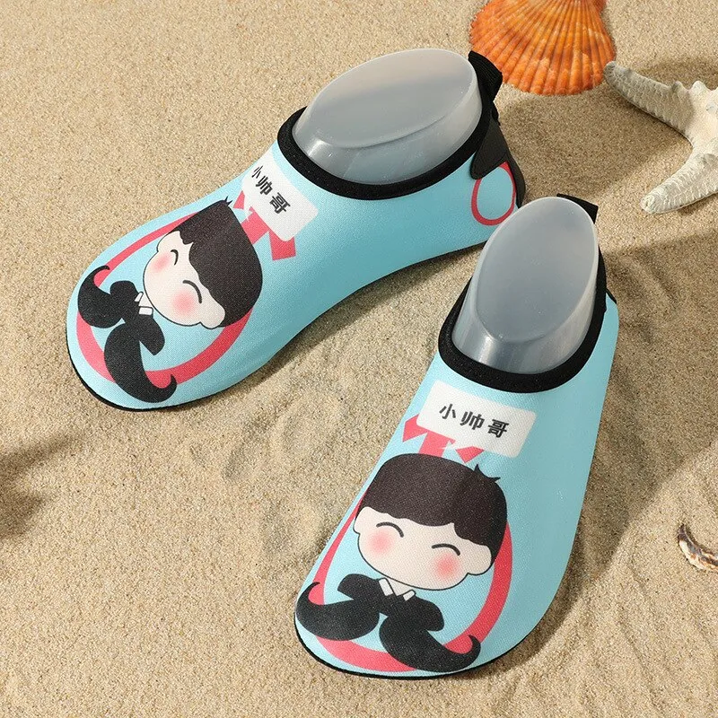 Children Quick Dry Non-Slip Barefoot Beach Seaside Water Shoes Outdoor Comfortable Aqua Shoe Boy Girl Soft Sufing Swimming Shoes