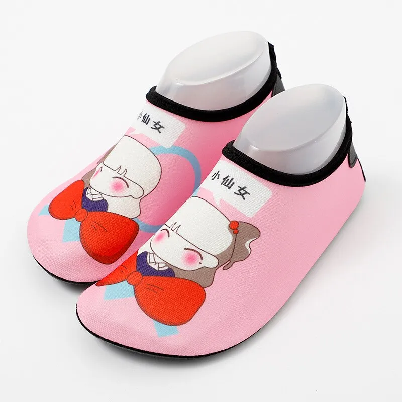 Children Quick Dry Non-Slip Barefoot Beach Seaside Water Shoes Outdoor Comfortable Aqua Shoe Boy Girl Soft Sufing Swimming Shoes