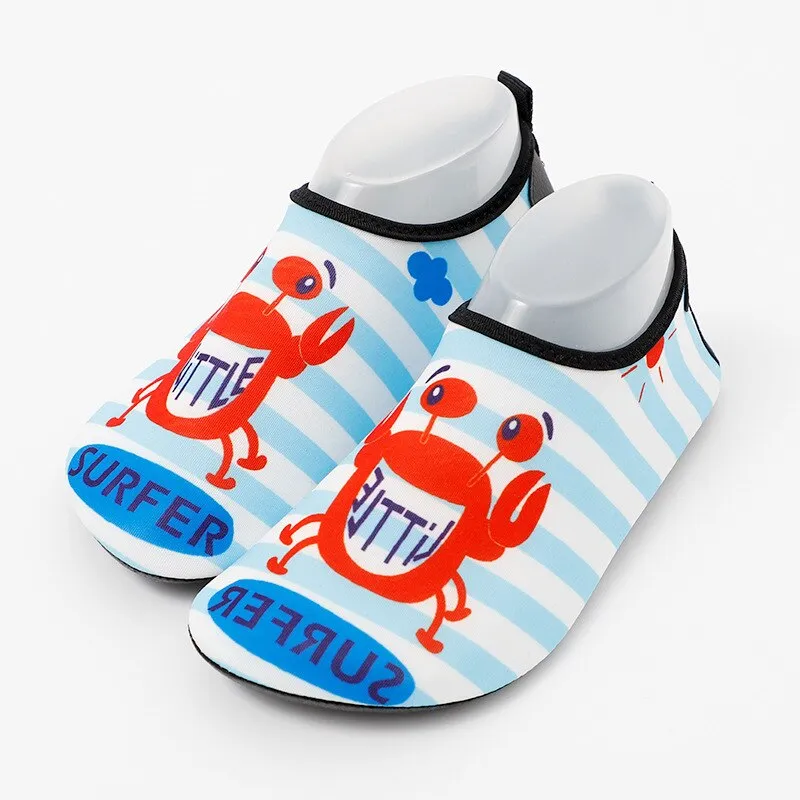 Children Quick Dry Non-Slip Barefoot Beach Seaside Water Shoes Outdoor Comfortable Aqua Shoe Boy Girl Soft Sufing Swimming Shoes