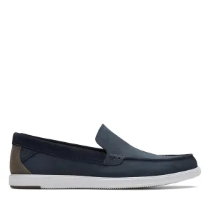 Clarks Men's Bratton, Navy Nubuck, 7.5 US