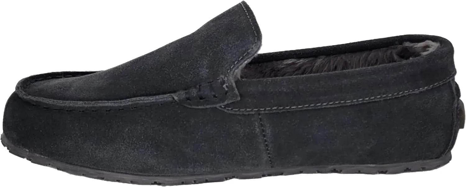 Clarks Men's, Plush Fur Venetian Slipper