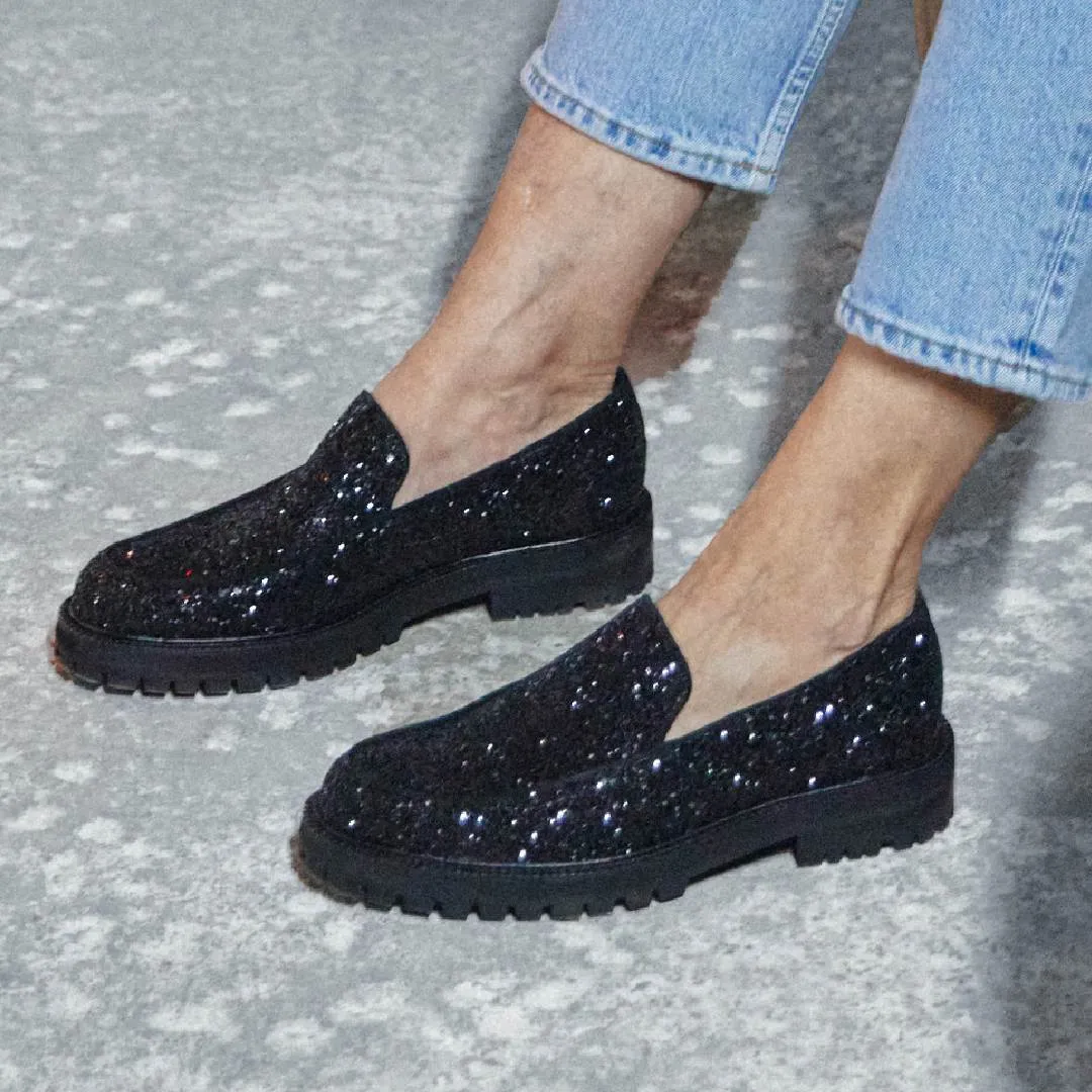 Classic loafer with soft heelcap