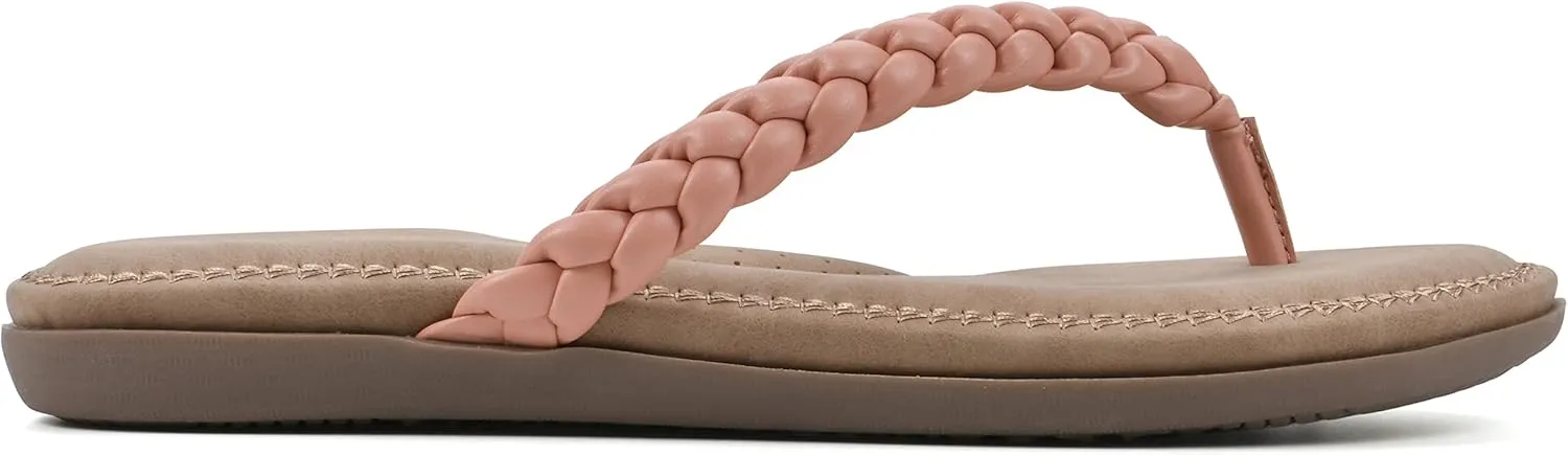 CLIFFS BY WHITE MOUNTAIN Women's Freedom Flip Flop Sandal