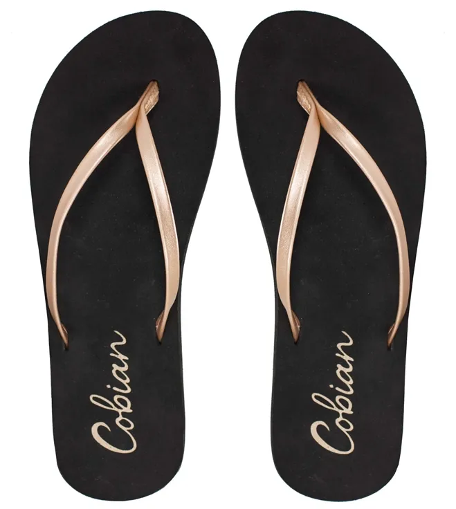 Cobian Rose Gold Shimmer Women's Sandals SHM18-ROSEGOLD