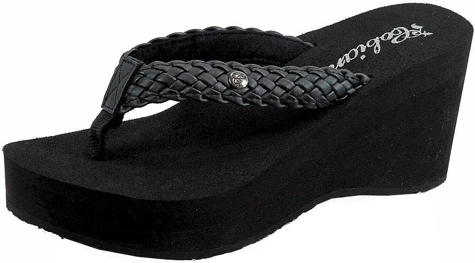 Cobian Women's Sandal Zoe Wedge Flip Flop