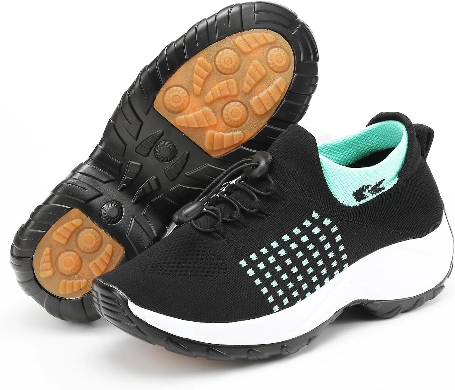 Comfort Wear Orthowear Shoes for Women Men Orthopedic Cushion Shoes Anti-Slip Air Nurse Shoe Breathable Mesh Fashion Sneakers for Women Plantar Fasciitis Unisex Adjustable Elastic Strap Trainers