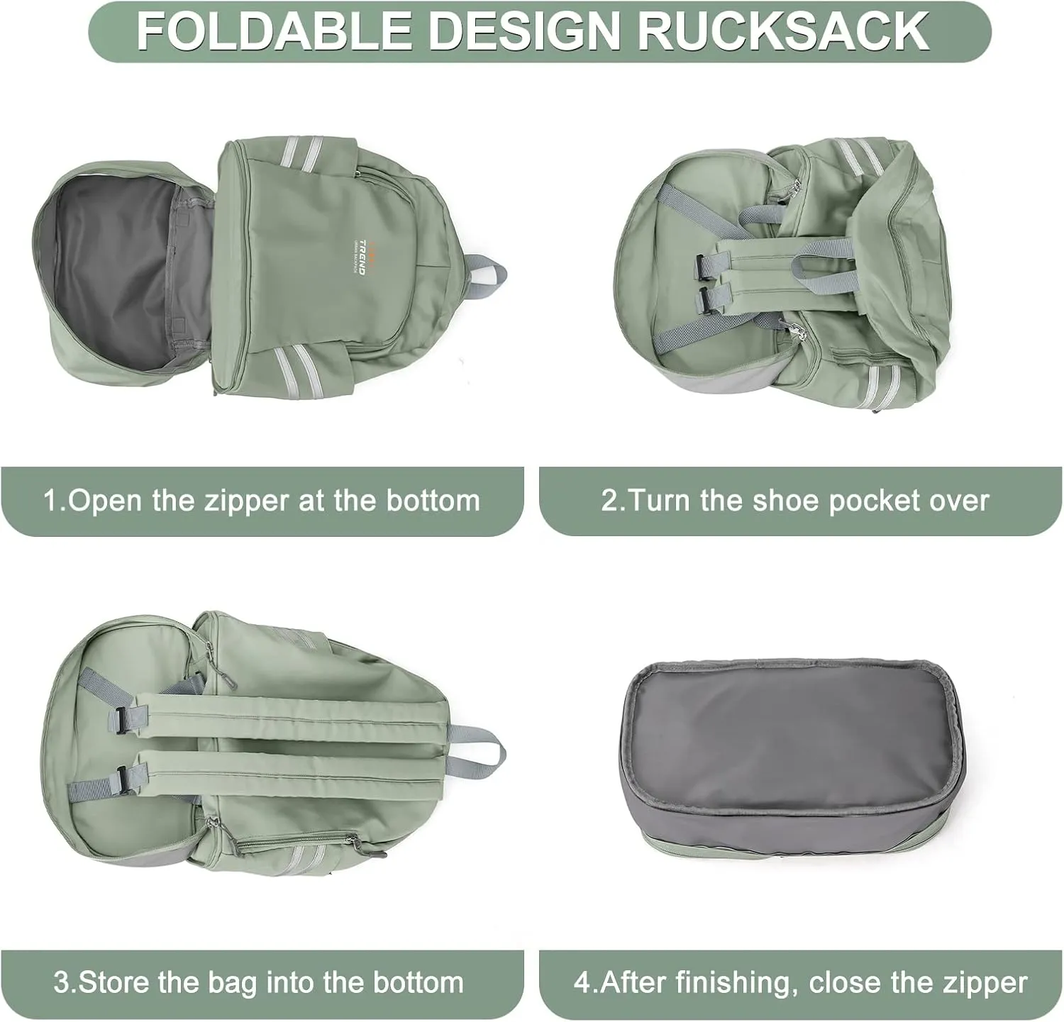 Coofay Gym Backpack for Women - Waterproof, Lightweight, Sports Travel Gym Bag with Shoe Compartment