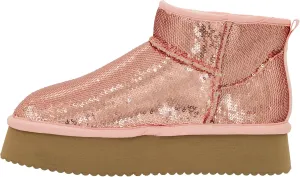 Corkys Footwear Room Service 1.75-Inch Platform Slipper Booties with Cushioned Insoles and Luxurious Faux Fur Lining - Cozy Fall/Winter Essential