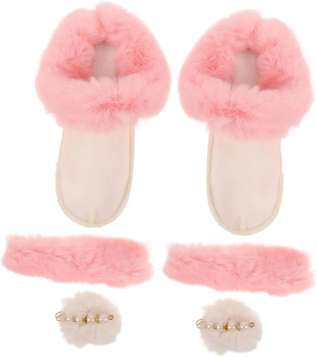 Cotton Thick Warm Fleece Cover Replacement Inner Sole Warm Liner for Women Boot Liner House Slippers Winter Shoes Slipper Lining Pack