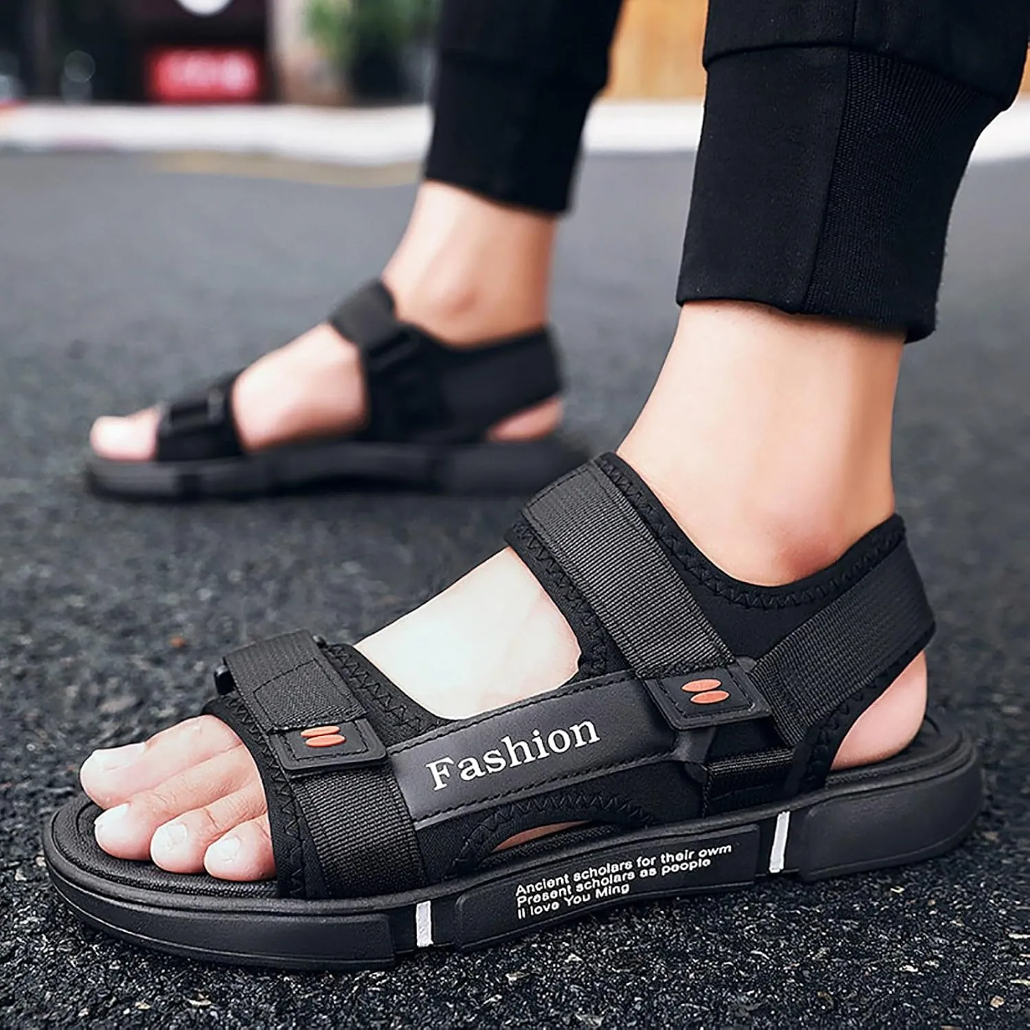 Couple Style Sandals Summer New Trend Sports And Leisure Purpose Slippers Non Slip Outdoor Men Slide Sandals Surf Men Shoes M