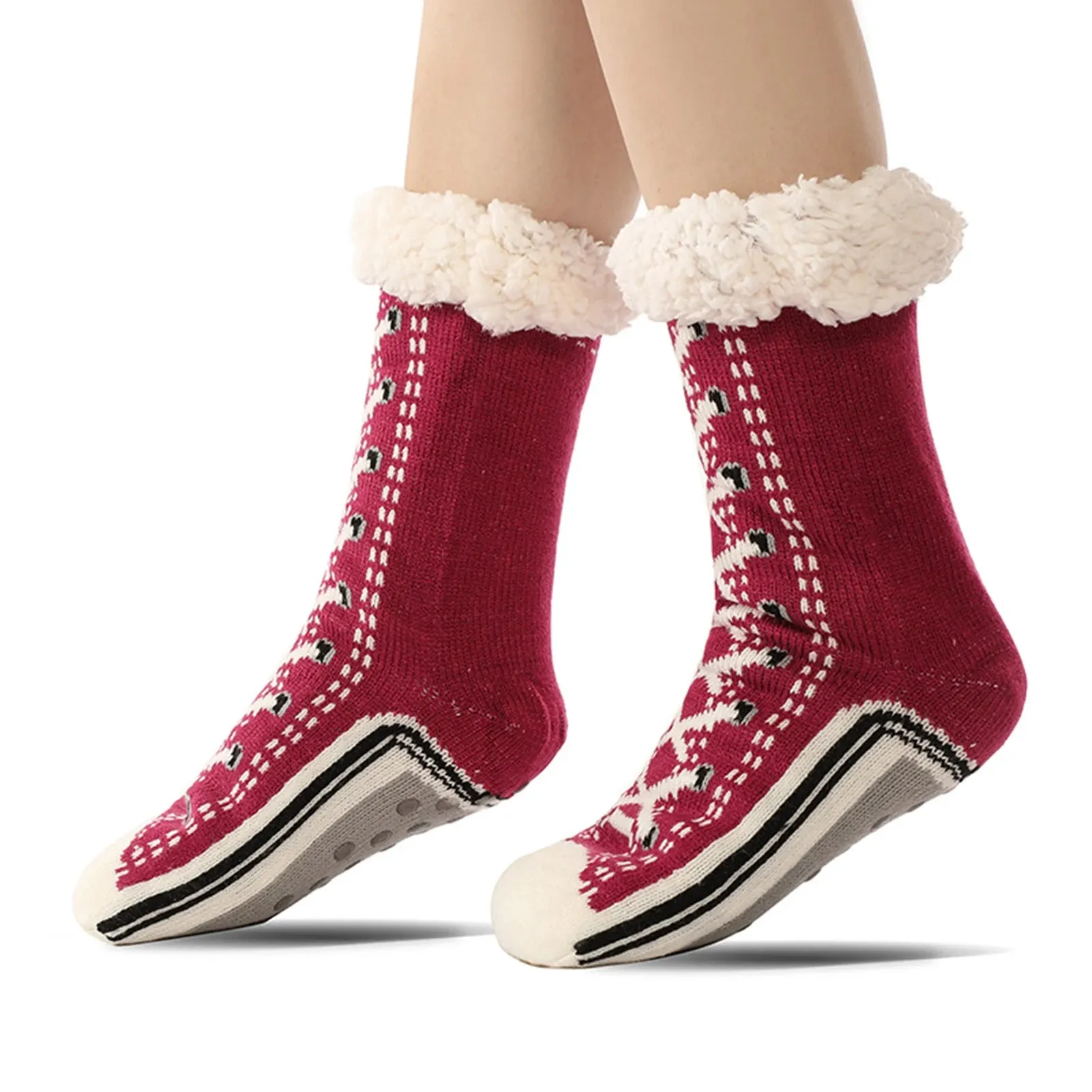 CozyKicks Fluffy Slipper Socks
