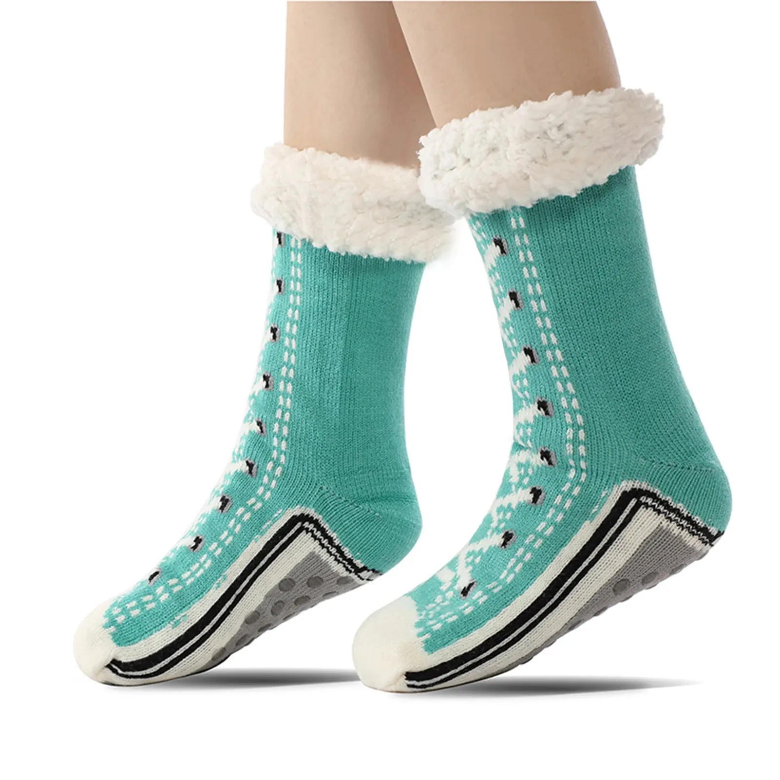 CozyKicks Fluffy Slipper Socks