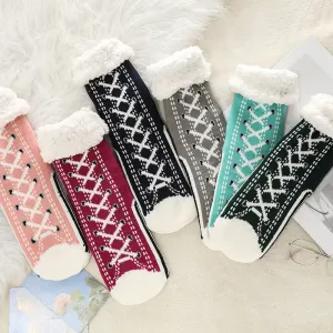 CozyKicks Fluffy Slipper Socks