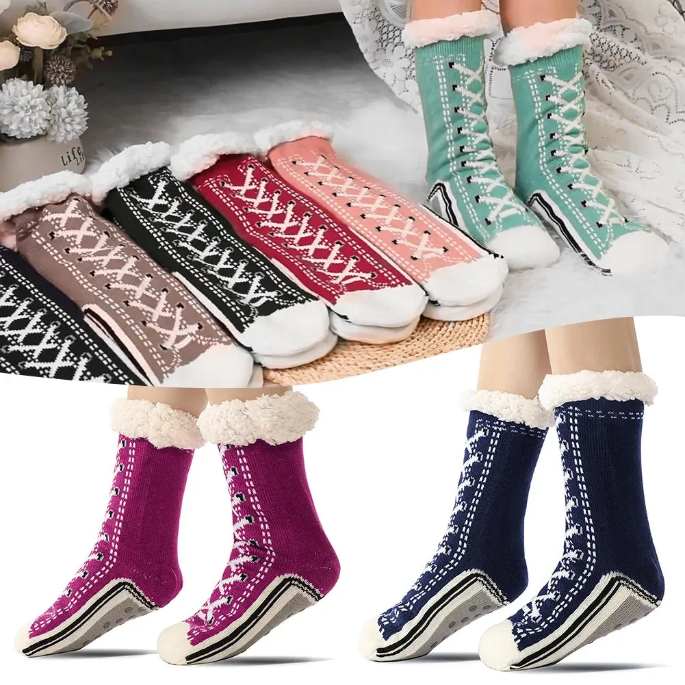 CozyKicks Fluffy Slipper Socks