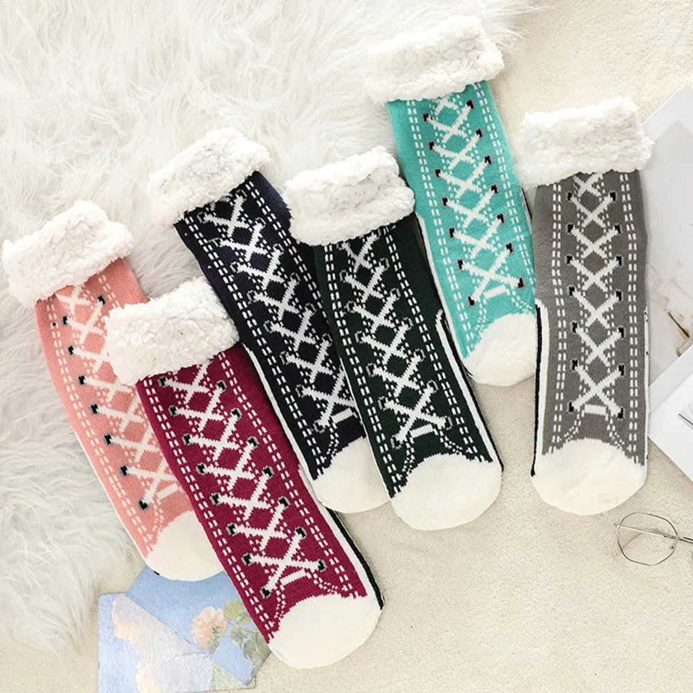 CozyKicks Fluffy Slipper Socks