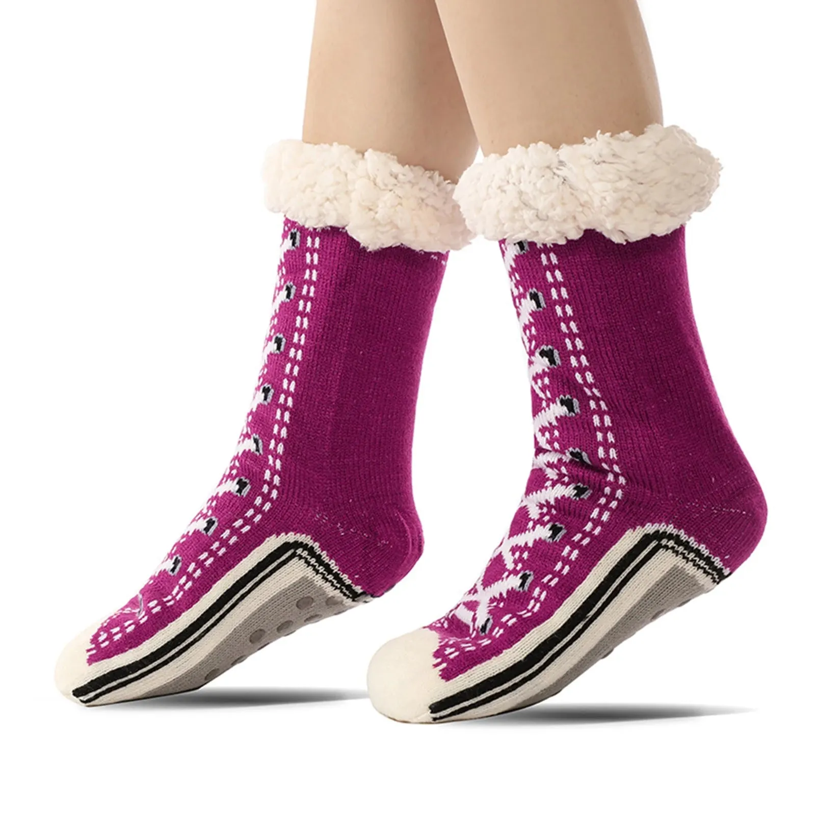 CozyKicks Fluffy Slipper Socks