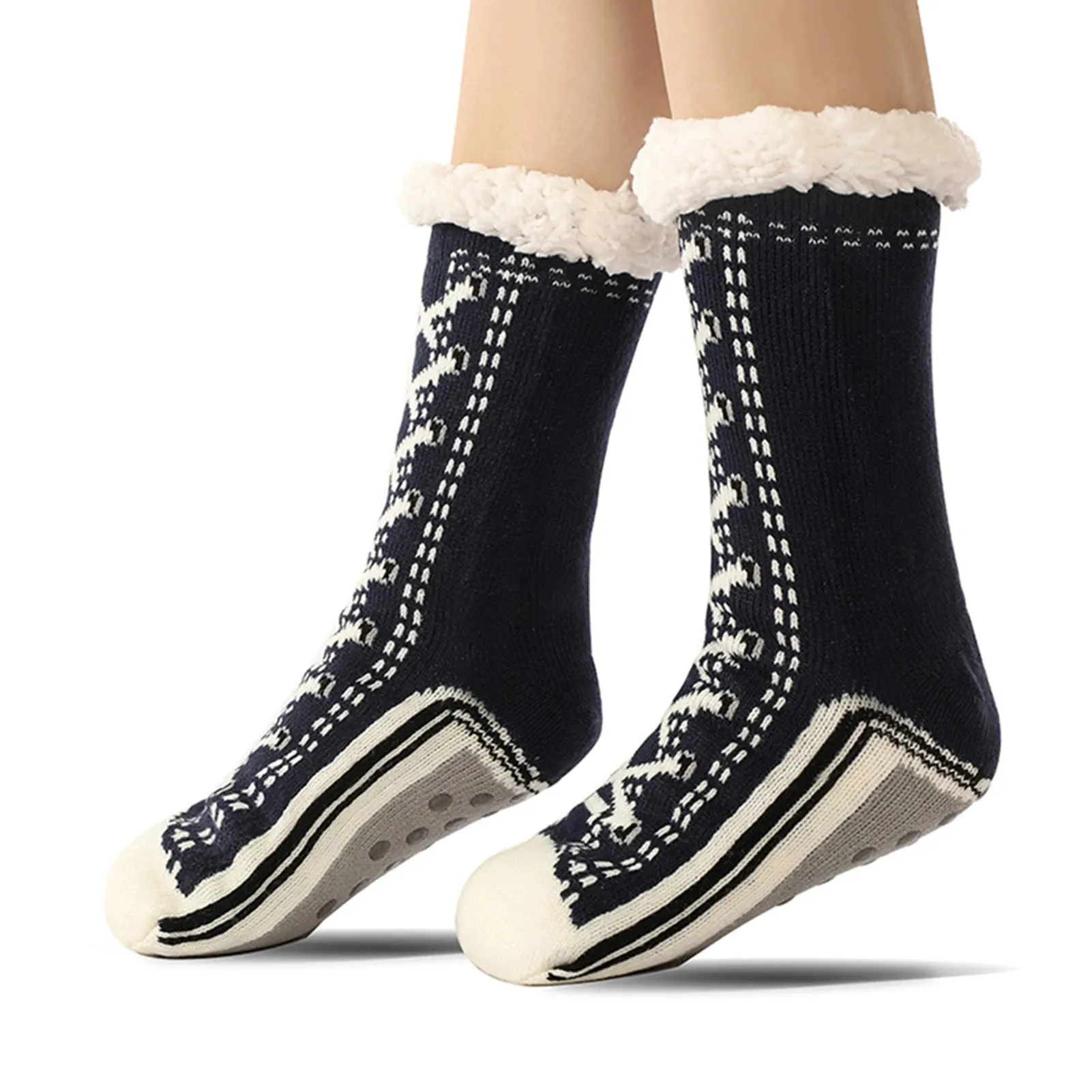 CozyKicks Fluffy Slipper Socks