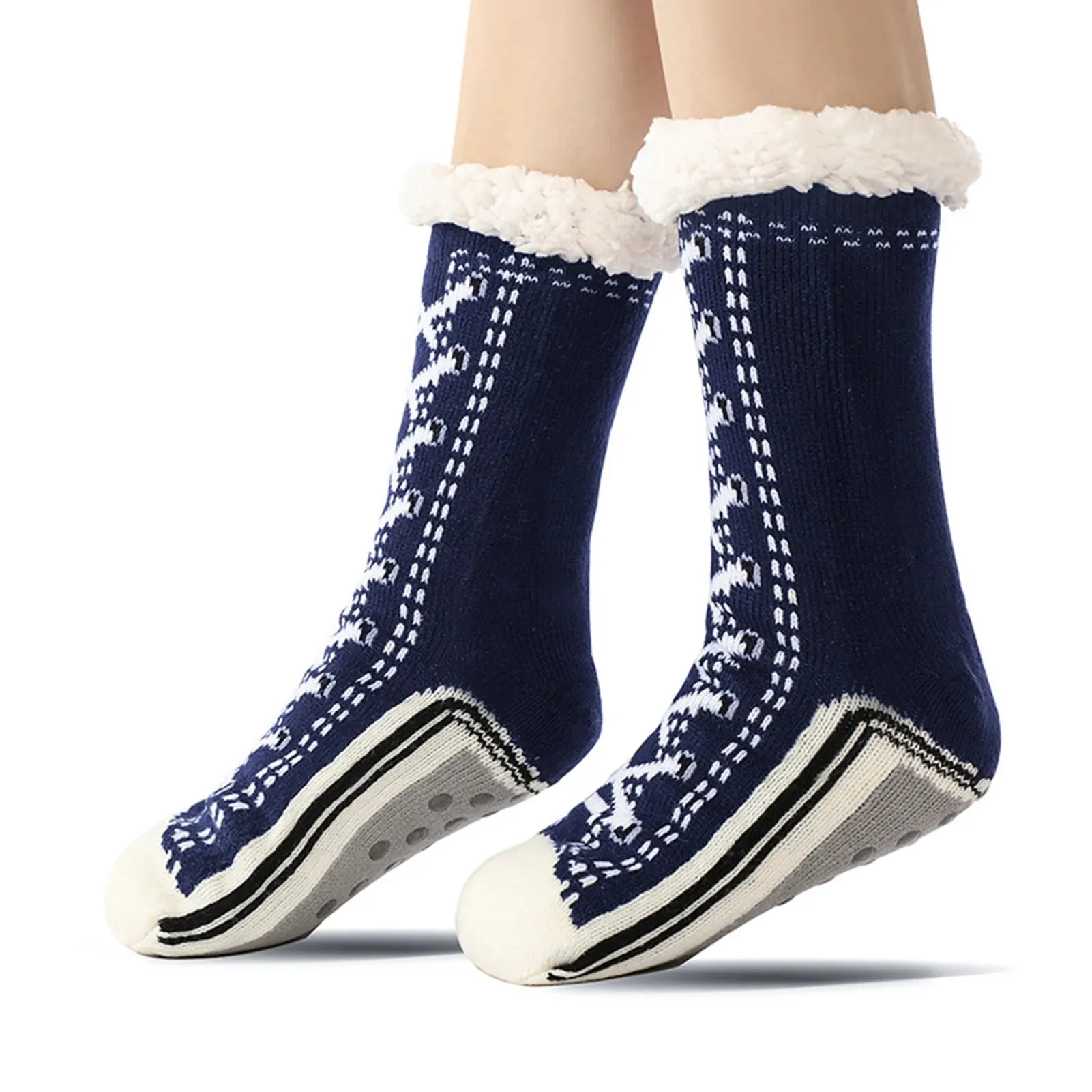 CozyKicks Fluffy Slipper Socks