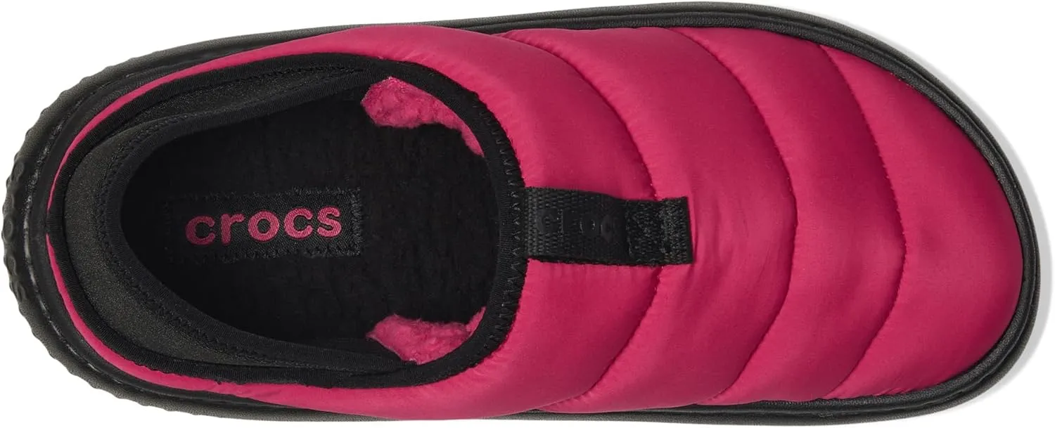 Crocs Unisex-Child Classic Puff Moc (Little Big Kid) Slipper