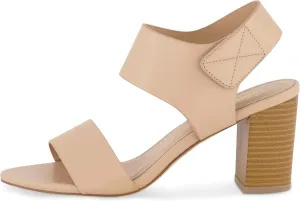CUSHIONAIRE Women's Talent cut out heel sandal  Memory Foam and Wide Widths Available