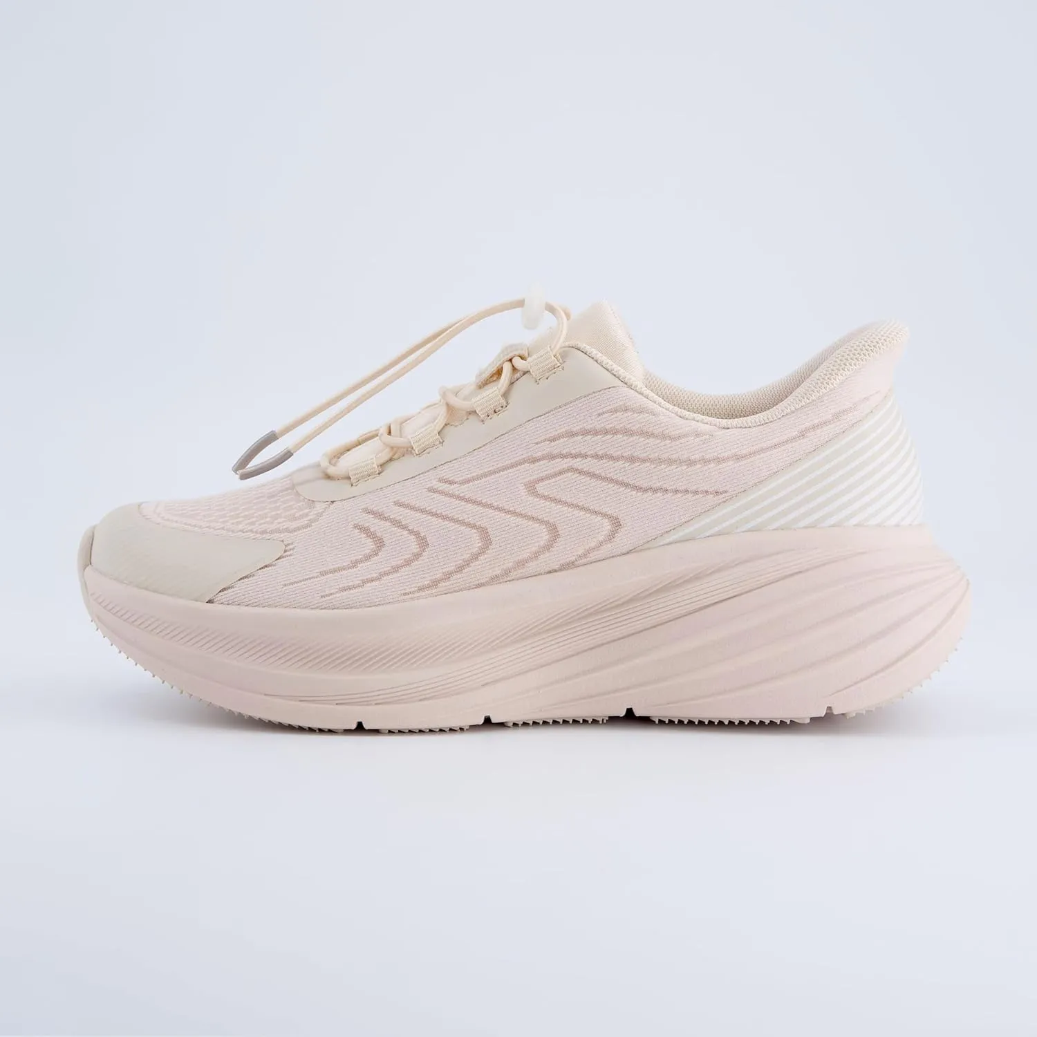 CUSHIONAIRE XPLOR Women’s Athletic Sneaker – Chunky Lace-Up Trainer with Lightweight Mesh Upper & Cushioned Platform Sole
