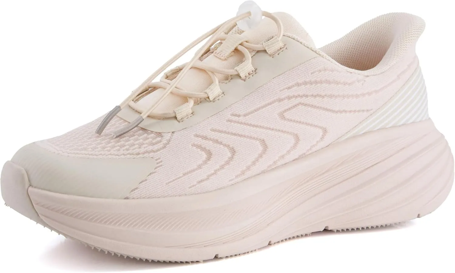 CUSHIONAIRE XPLOR Women’s Athletic Sneaker – Chunky Lace-Up Trainer with Lightweight Mesh Upper & Cushioned Platform Sole