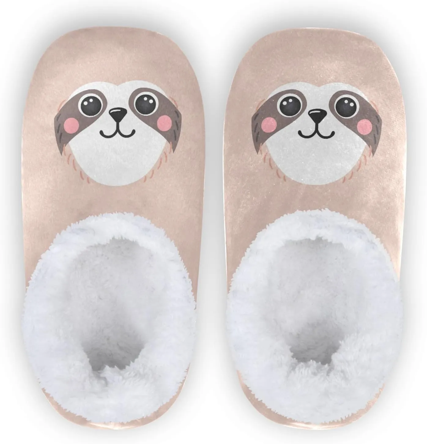Cute Koala Bear Indoor House Slippers Spa Winter Slipper Home Slippers Soft Memory Foam Slipper Non Slip for Travel Hotel Bedroom Shoes M