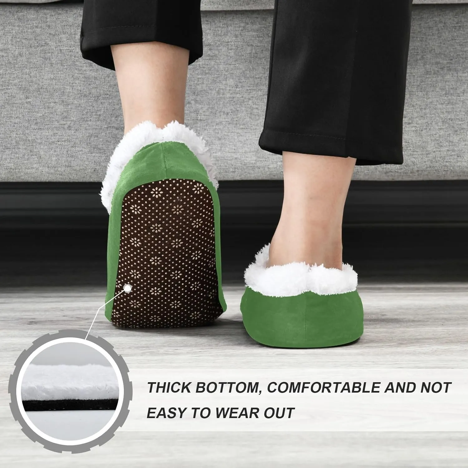 Cute Koala Bear Indoor House Slippers Spa Winter Slipper Home Slippers Soft Memory Foam Slipper Non Slip for Travel Hotel Bedroom Shoes M