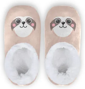 Cute Koala Bear Indoor House Slippers Spa Winter Slipper Home Slippers Soft Memory Foam Slipper Non Slip for Travel Hotel Bedroom Shoes M