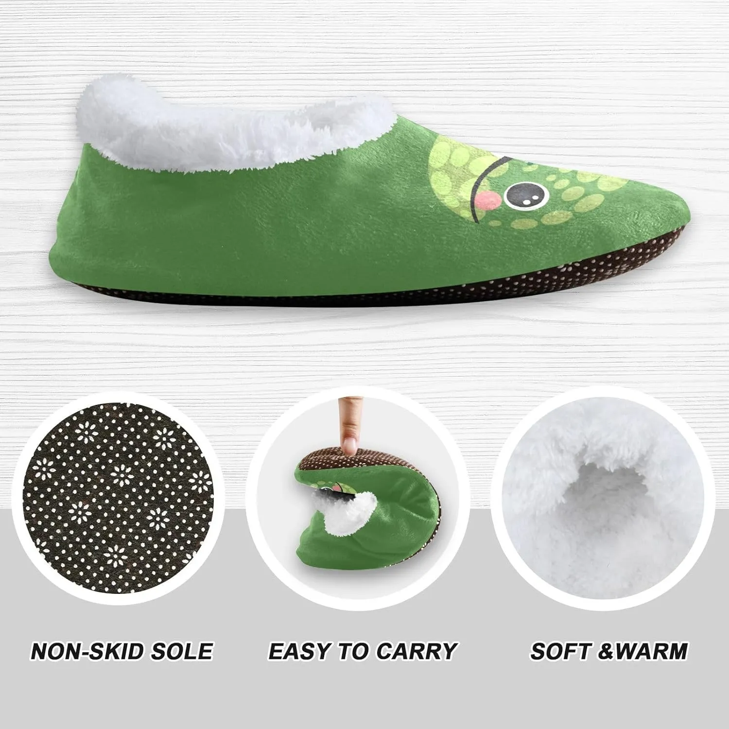 Cute Koala Bear Indoor House Slippers Spa Winter Slipper Home Slippers Soft Memory Foam Slipper Non Slip for Travel Hotel Bedroom Shoes M
