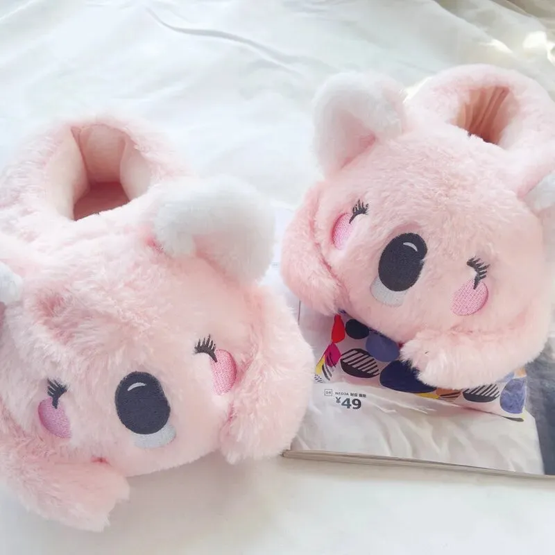 Cute Koala Plush Slippers