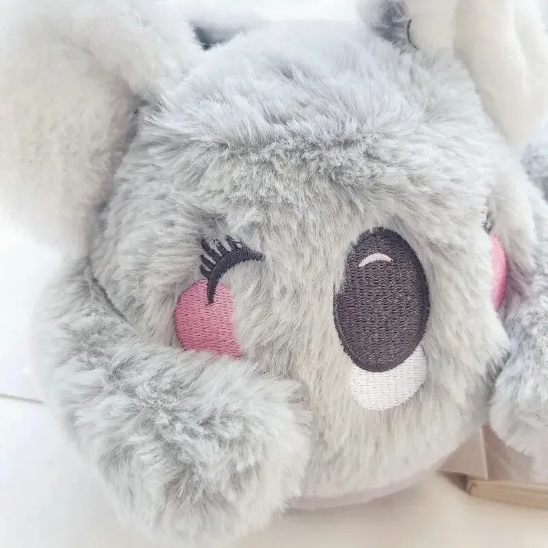 Cute Koala Plush Slippers