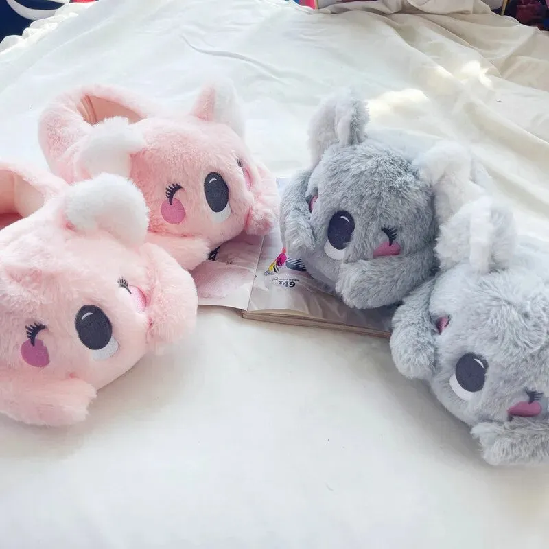 Cute Koala Plush Slippers