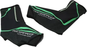 Cycling Shoe Covers for Winter Men's Women's Waterproof Overshoes Windproof Windproof Reflective Strips for Safety Black