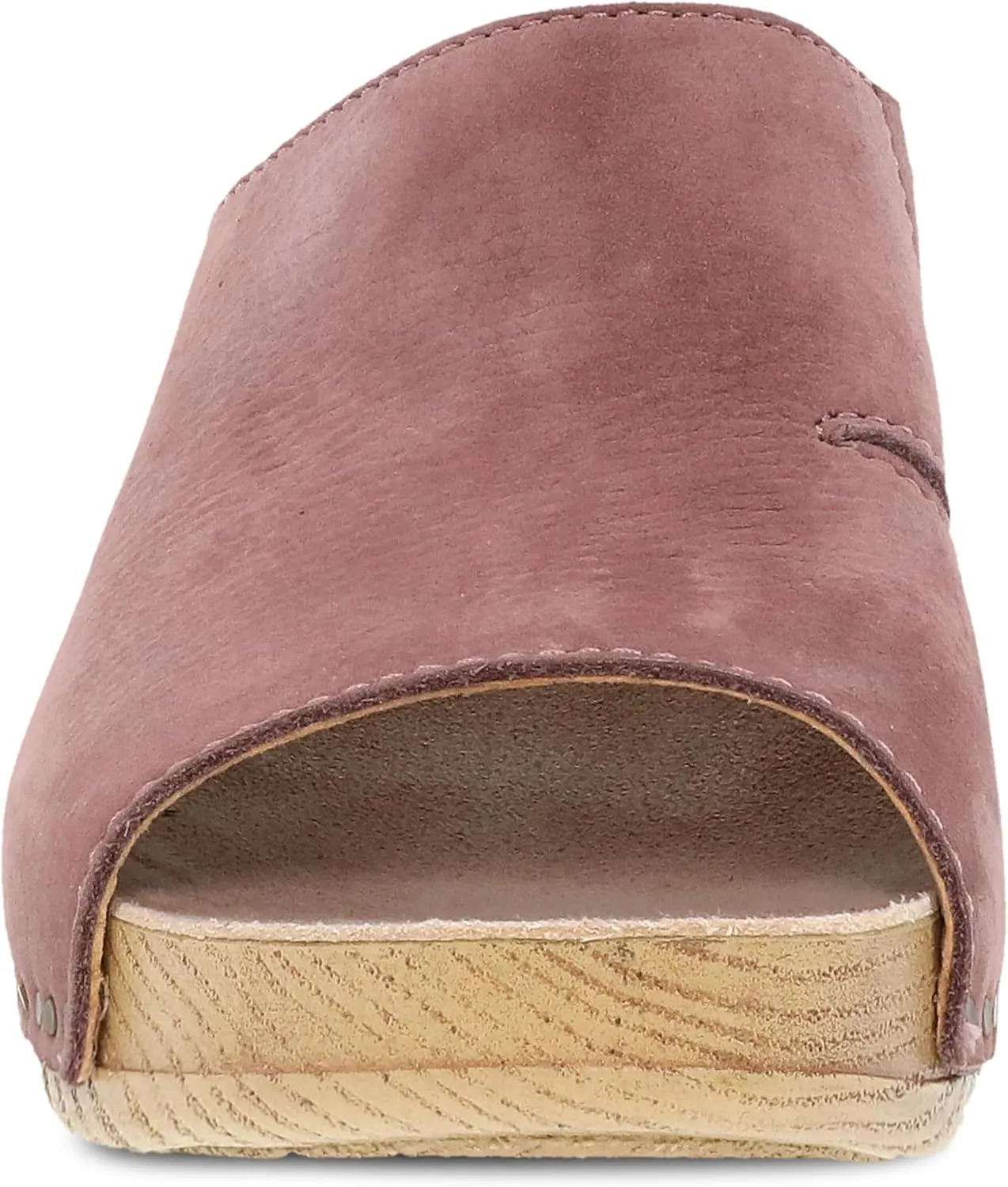 Dansko Tandi Peep Toe Sandal for Women - Soft Leather Treated with Scotchgard for Stain Resistance - Cushioned, Contoured Footbed for All-Day Comfort