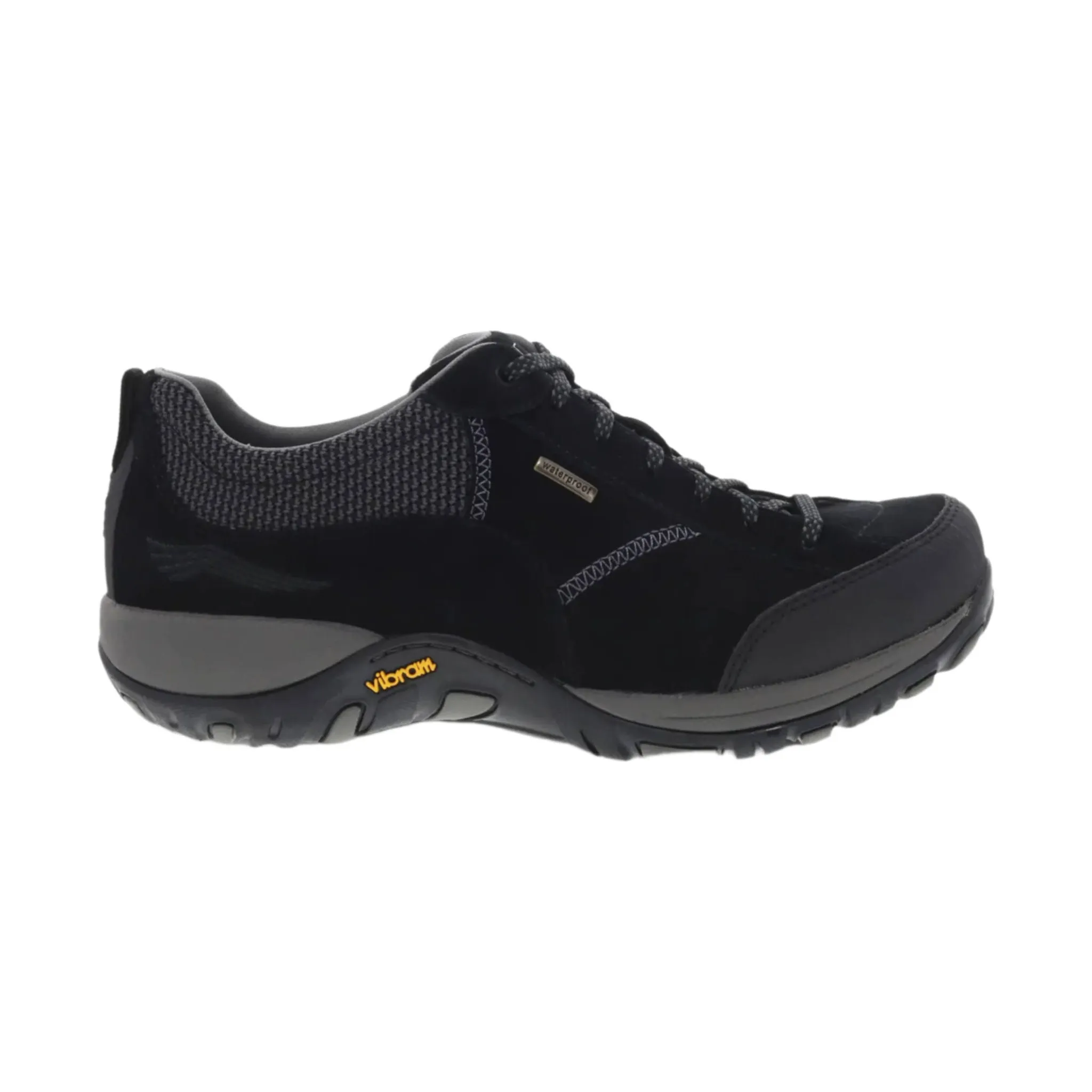 Dansko Women's Paisley Wide Waterproof Sneaker - Black
