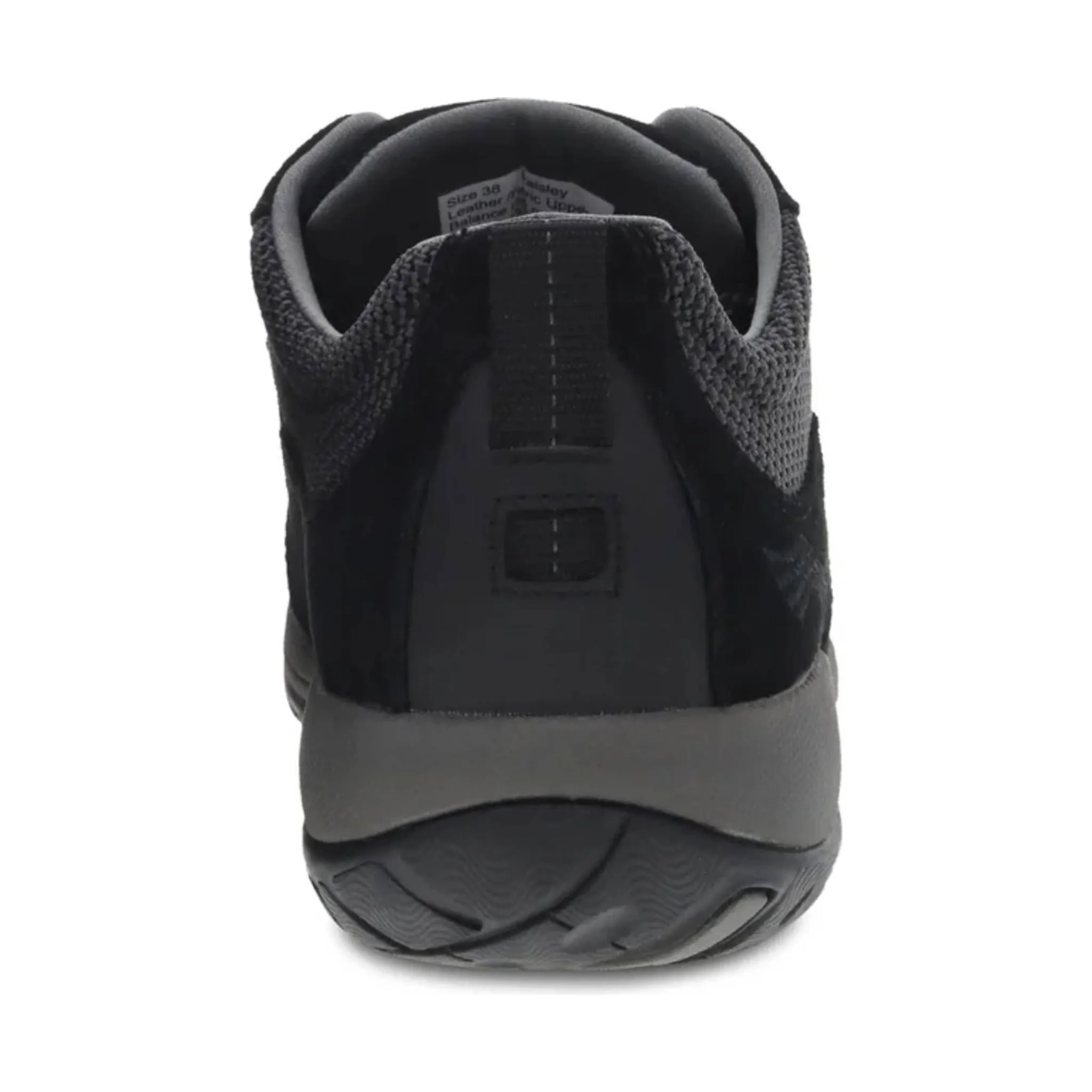 Dansko Women's Paisley Wide Waterproof Sneaker - Black