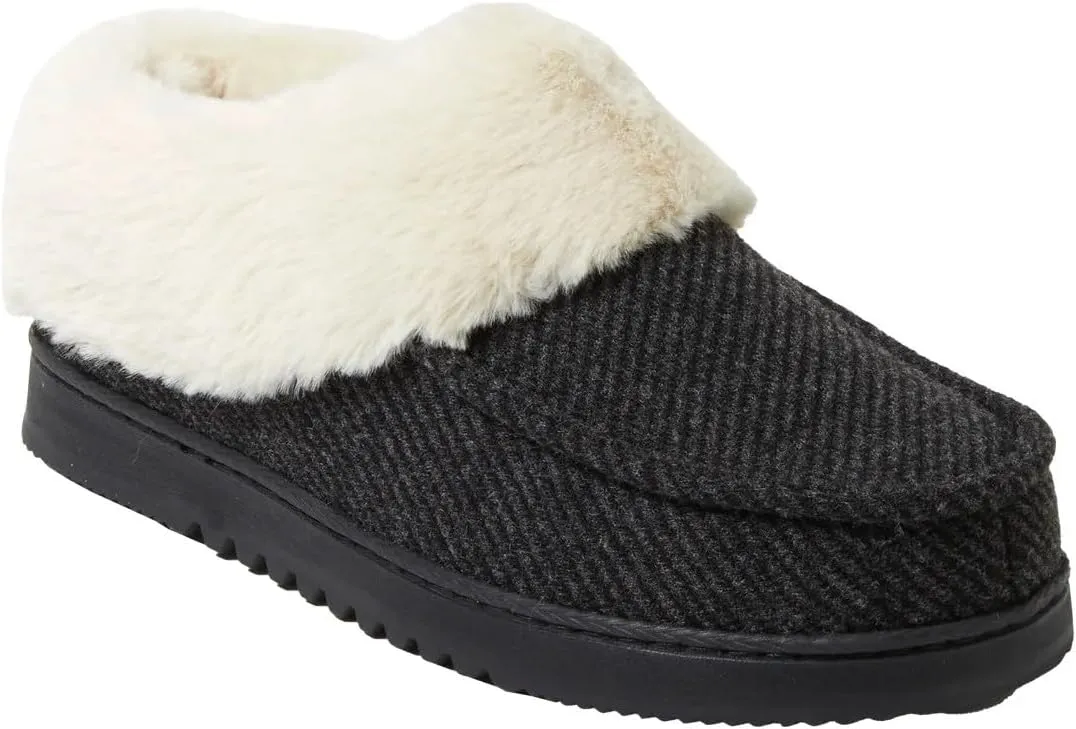 Dearfoams Ladies' Slipper with Memory Foam