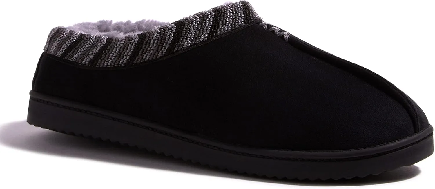 Dearfoams Women's Wren High Vamp Clog Indoor/Outdoor Memory Foam Slipper