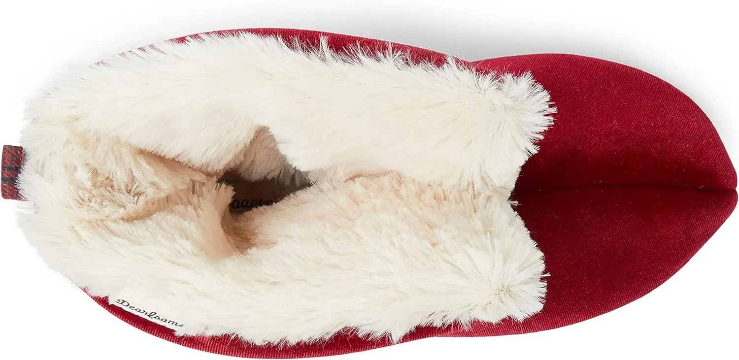 Dearfoams Women's Zoey Lounge Duvet Bootie Slipper