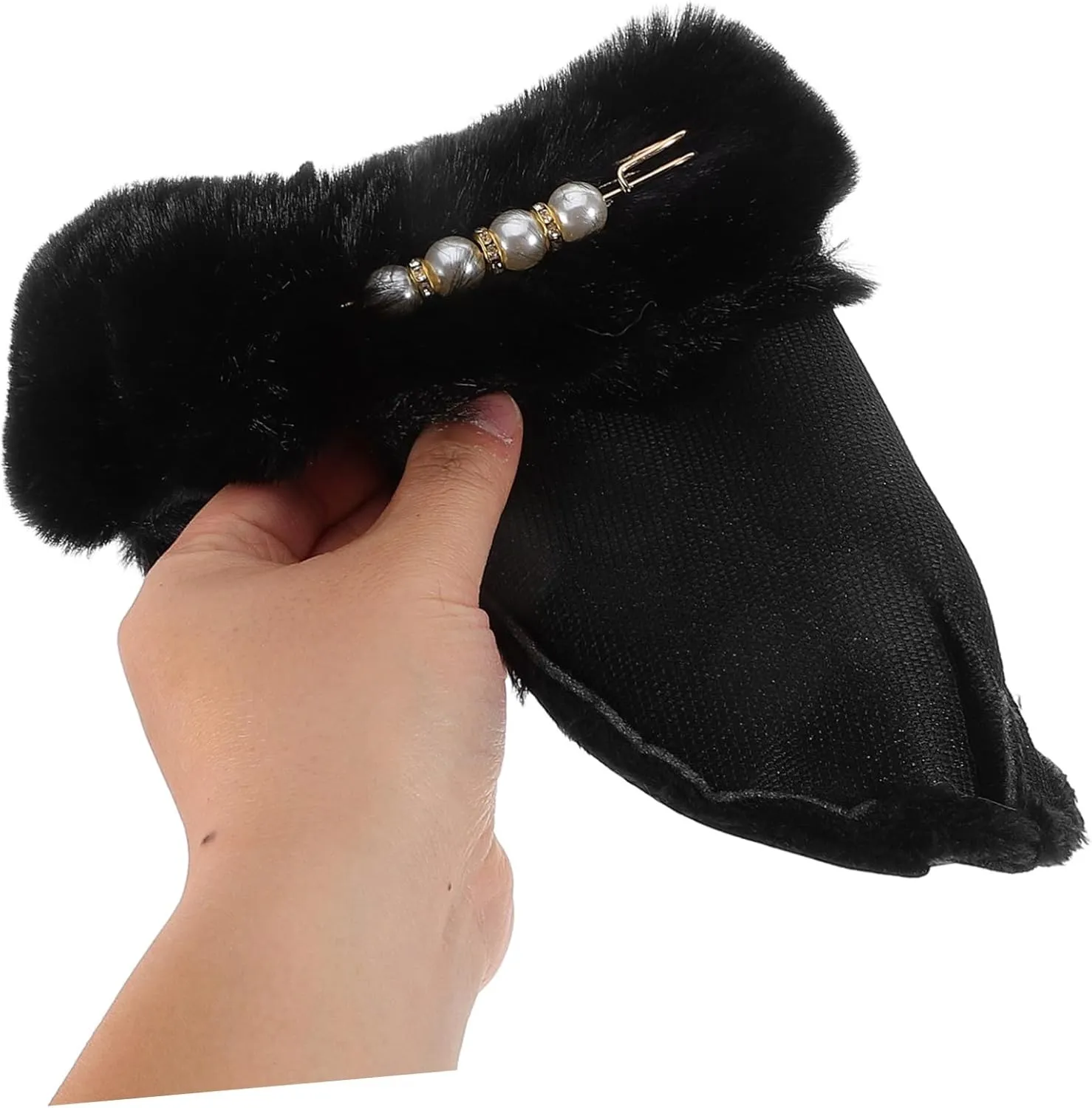 DECHOUS Thick Plush Fabric Fuzzy Liner for Slippers Warmth Cozy Inner Soles Replaceable Slipper Liner