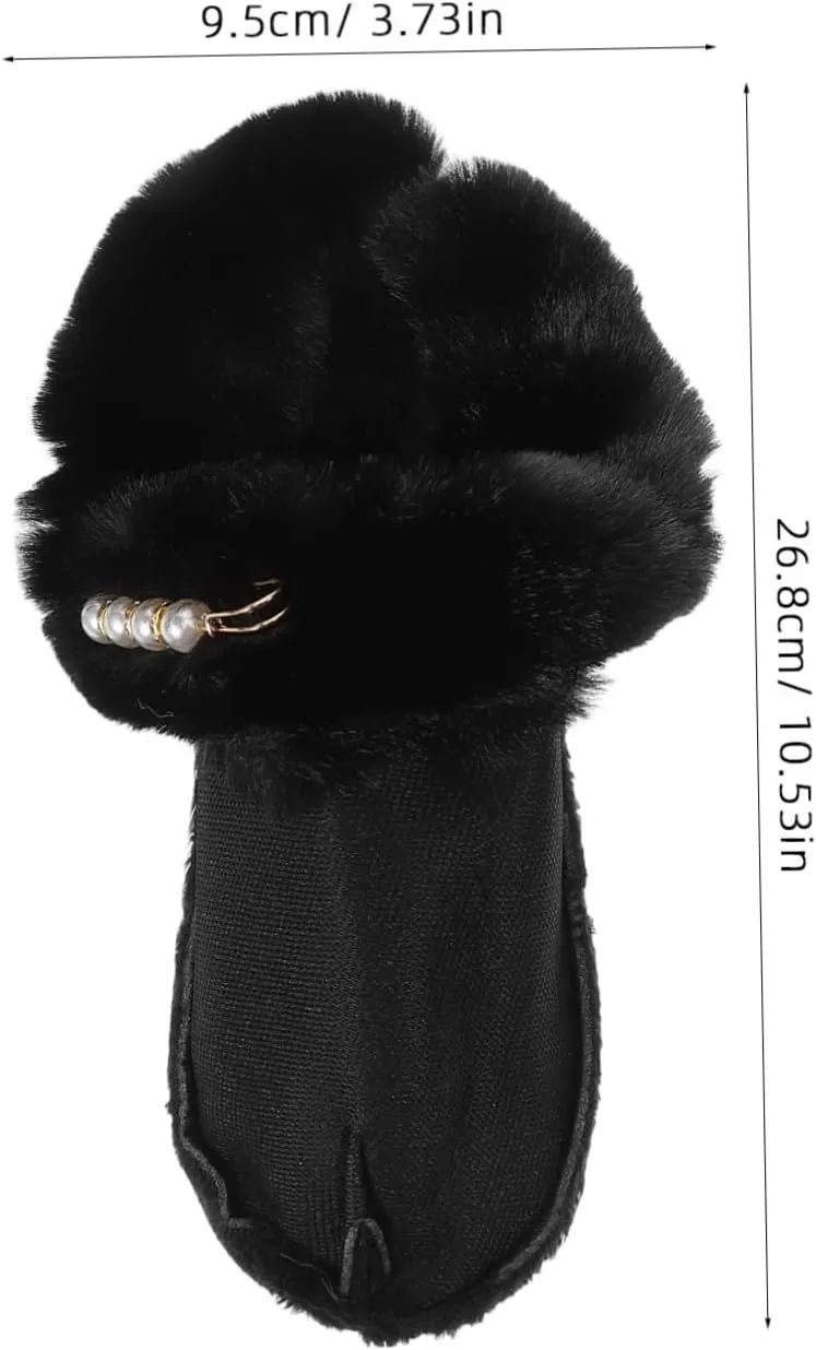 DECHOUS Thick Plush Fabric Fuzzy Liner for Slippers Warmth Cozy Inner Soles Replaceable Slipper Liner