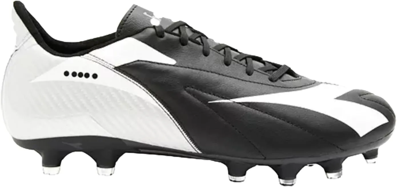 Diadora Maximus Elite LT SLP12 Men's Firm Ground Soccer Shoe - Full-Grain Leather, Water-Resistant, Rock-Solid Fit, Ultra-Soft, Ideal for Firm Ground Surfaces