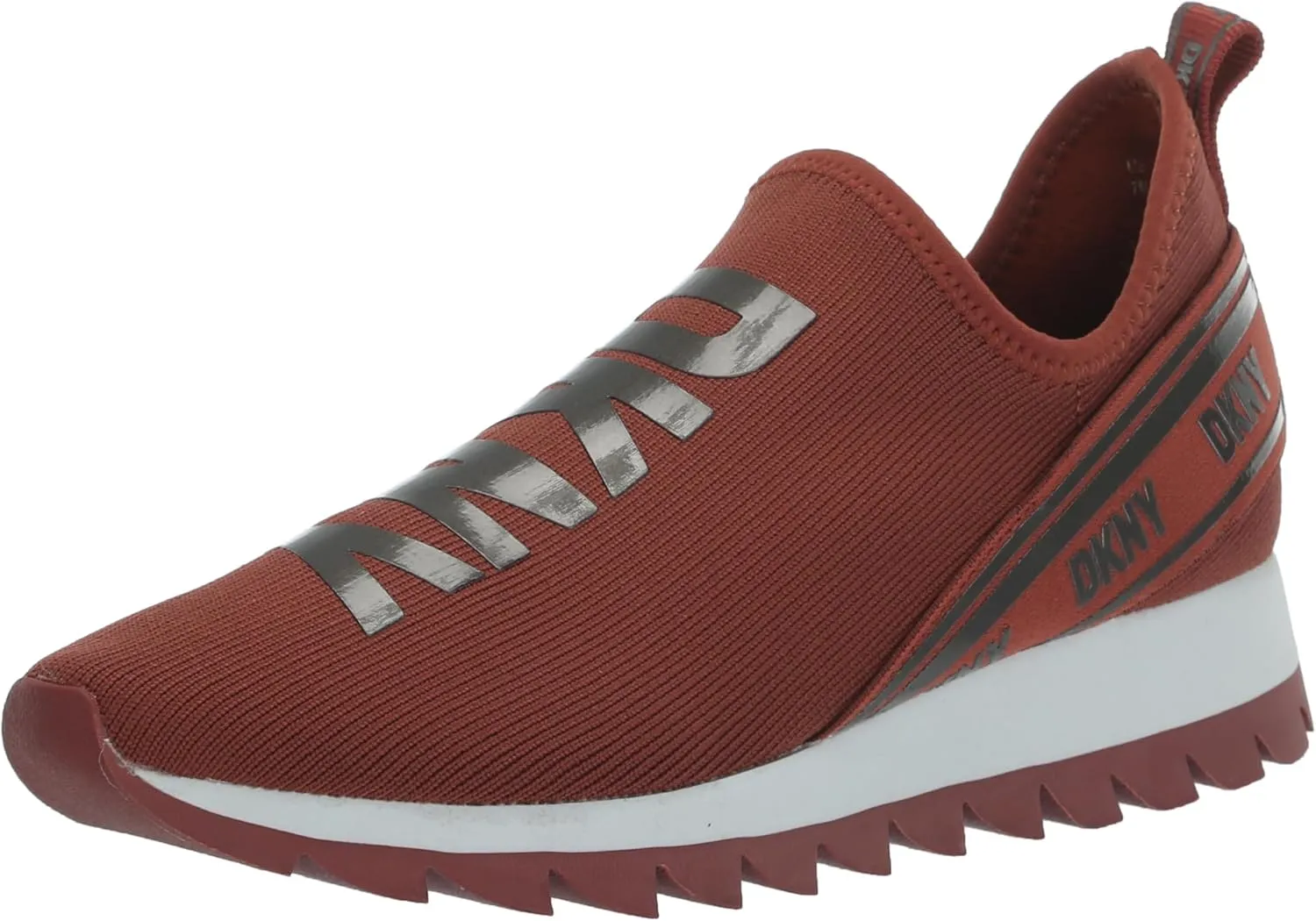 DKNY Women's Abbi Logo Slip-on Running Sneaker