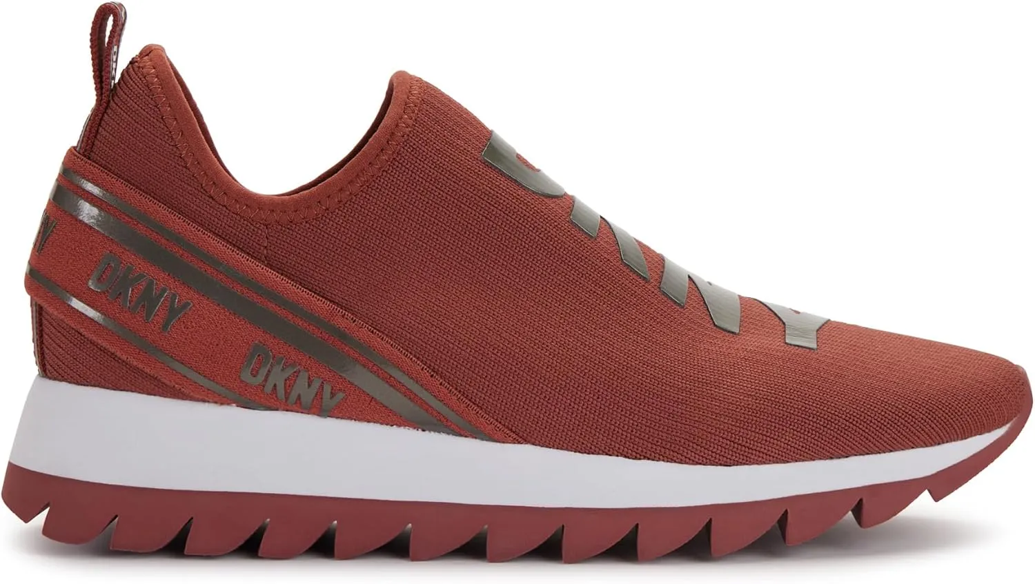 DKNY Women's Abbi Logo Slip-on Running Sneaker